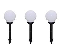 vidaXL Lampes de chemin 6 pcs. LED 20 cm avec piquet de terre