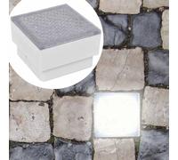 vidaXL Lampes enterrées à LED 2 pcs 100x100x68 mm