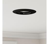 vidaXL Lampes Set de 12 Noir Plastique, Métal 9 cm