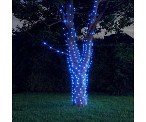 VIDAXL Lampes solaires 2 pcs 2x200 LED Bleu