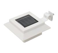 vidaXL Lampes solaires d'extérieur 12 pcs. LED Rectangulaire 12 cm Blanc
