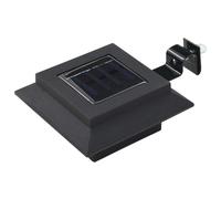 vidaXL Lampes solaires d'extérieur 12 pcs. LED Rectangulaire 12 cm Noir