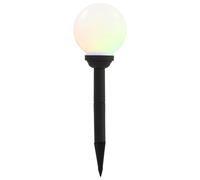 vidaXL Lampes solaires d'extérieur 8 pcs. LED Boule 15 cm RGB