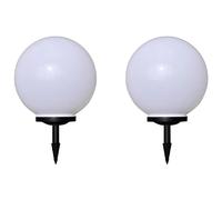 vidaXL Lampes d'allée 2 pcs. LED 40 cm avec piquet de terre