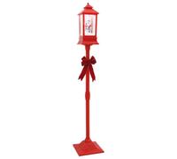 vidaXL Lanterne de Noël Espoo Blanc Froid 26,5 x 26,5 x 150 cm