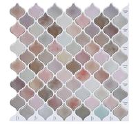 vidaXL Lanturn carreau 50 pcs Beige 27 x 27 cm Polyuréthane et PET
