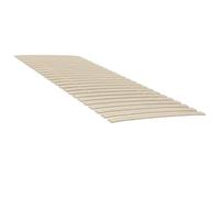 vidaXL Sommiers à lattes – 48 lattes, lot de 2, 80 x 200 cm