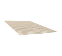 vidaXL Sommier à lattes – 48 lattes, 2 pièces, 70 x 200 cm