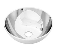 vidaXL Lavabo 28 x 10 cm Céramique argentée