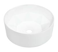 vidaXL lavabo 36 x 14 cm céramique blanc
