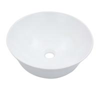 vidaXL lavabo 41 x 12,5 cm céramique blanc
