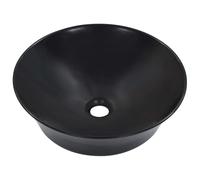 vidaXL Lavabo 41 x 12,5 cm Céramique noire