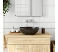 vidaXL Lavabo 41x14 - Noir
