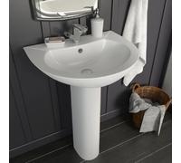 vidaXL Lavabo autoportant - Céramique Blanc 520x440x190 mm