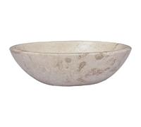 vidaXL Vasque Crème 53x40x15 cm Marbre