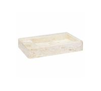 vidaXL Vasque Crème 58 x 39 x 10 cm Marbre
