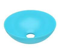 vidaXL Lavabo de Salle de Bain Vasque à Poser de Toilette Lave-mains de Cuisine Salle Cosmétique Maison Intérieur Céramique Vert Rond