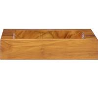 vidaXL Lavabo en bois massif teck 50x35x10 cm