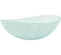 vidaXL Lavabo en verre trempé 54,5x35x15,5 cm Matt