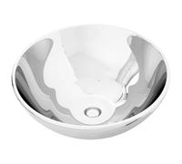 vidaXL Lavabo Lave-Mains Vasque à Poser Evier Vasque à Monter Salle de Bain Intérieur Salle d'Eau Cabine de Toilette Maison 32,5x14 cm Céramique