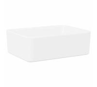 vidaXL Lavabo 40 x 30 x 13 cm céramique blanche