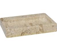 vidaXL Lavabo mural crème 38x24x6,5 cm marbre