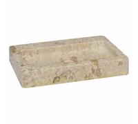 vidaXL Lavabo Mural Salle d'Eau Vasque à Poser de Toilette Lave-mains de Salle de Bain Lavabo de Salle d'Eau Maison Intérieur Crème 38x24x6,5 cm Marbre