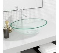 VidaXL Lavabo - Verre Transparent