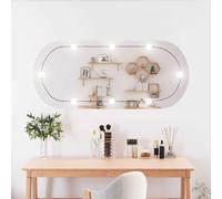 vidaXL LED Oval 45x100 cm