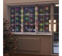 vidaXL Lichtsnoergordijn sterren met 200 LED's 8 functies meerkleurig328805 Multicolour G