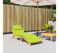vidaXL Ligbedkussen 186x58x3 cm oxford stof heldergroen314169 Vert G