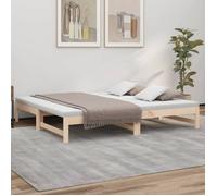 vidaXL Lit coulissant 2x(75x190) cm Bois de pin massif 823419