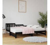 vidaXL Lit coulissant 820750 Bois de pin massif 2x(90x190) cm