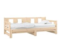 vidaXL Lit Coulissant sans Matelas Bois de pin Massif 90x200 cm