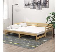 VIDAXL Lit coulissant vidaXL - 2x(90x200) cm