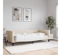 vidaXL Lit de repos 100x200 cm - Crème