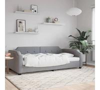 vidaXL Lit de Repos Gris Clair 80x200 cm