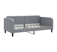 vidaXL Lit de Repos Gris Clair 90x190 cm Tissu, canapé-lit, canapé-lit Confortable, canapé-lit en Tissu, lit d'appoint, canapé-lit Simple
