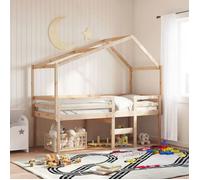 vidaXL Lit haut sans matelas 90x190 cm bois de pin massif 3282058