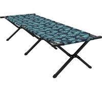 vidaXL Lit pliant pour le camping forêt de feuilles 193 x 69 x 45 cm