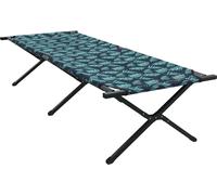 vidaXL Lit pliant pour le camping forêt de feuilles 210 x 80 x 46 cm
