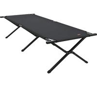 vidaXL Lit pliant pour le camping Noir 210 x 80 x 46 cm