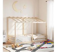 vidaXL Lit pour enfants sans matelas blanc 80x200 cm bois pin massif 847004