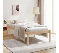 vidaXL Lit pour personne âgée 75x190 cm bois massif de pin 810574