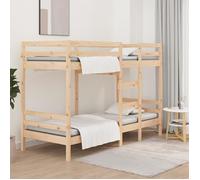 vidaXL Lit superposé 90x190 cm Bois de pin massif 3139839