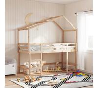 vidaXL Lit superposé avec échelle et toit sans matelas 90x190 cm 3282074