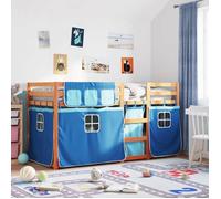 vidaXL Lit superposé sans matelas 90x190 cm bois de pin massif