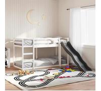 vidaXL Lit superposé avec toboggan et échelle sans matelas 90x190 cm 3284246