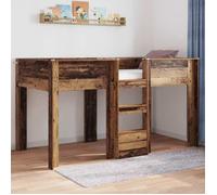 vidaXL Lit Superposé pour Enfants Bois ancien 80 x 200 cm 3410489
