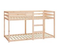vidaXL Lit superposé sans matelas 90x190 cm bois de pin massif